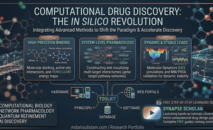 Modern Computational Drug Discovery: The In Silico Revolution